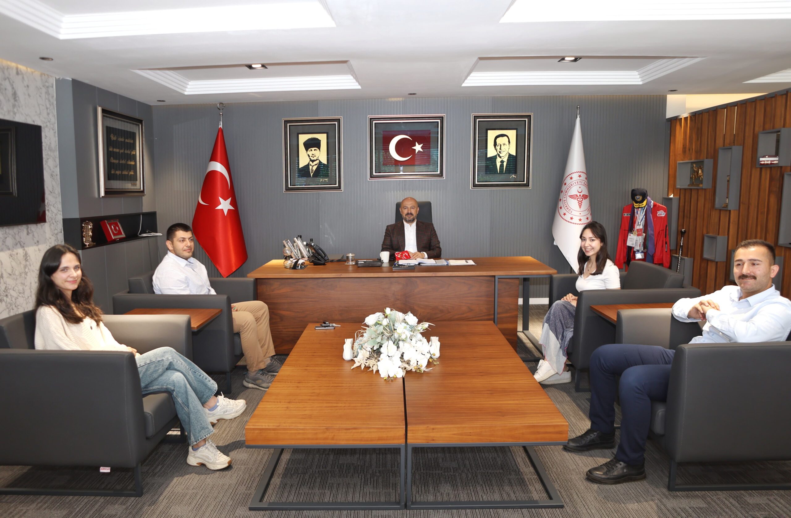 Adana İl Sağlık Müdürlüğünü Ziyaret ettik.