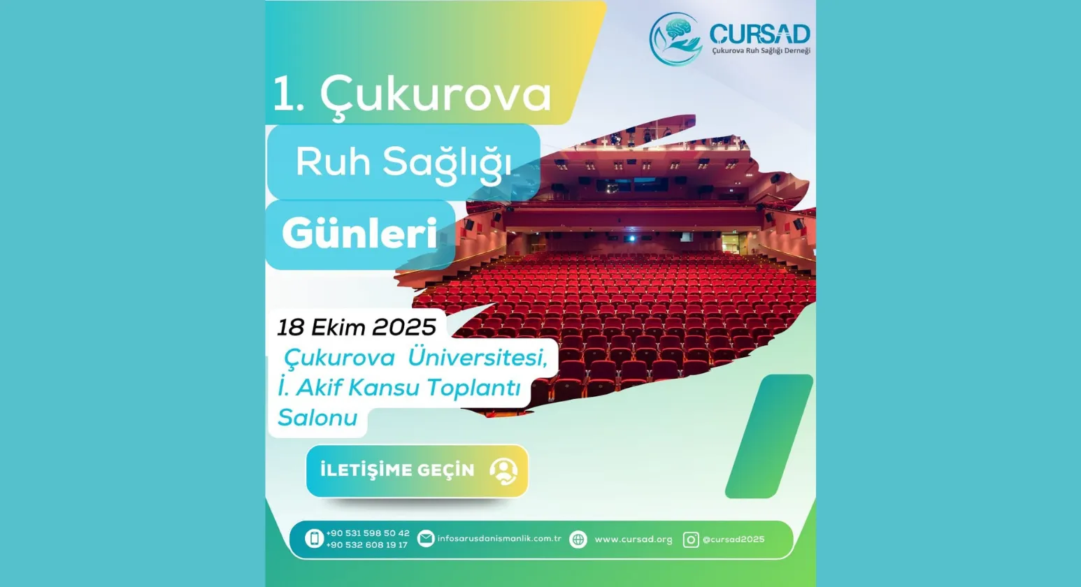 1. Çukurova Ruh Sağlığı Günleri